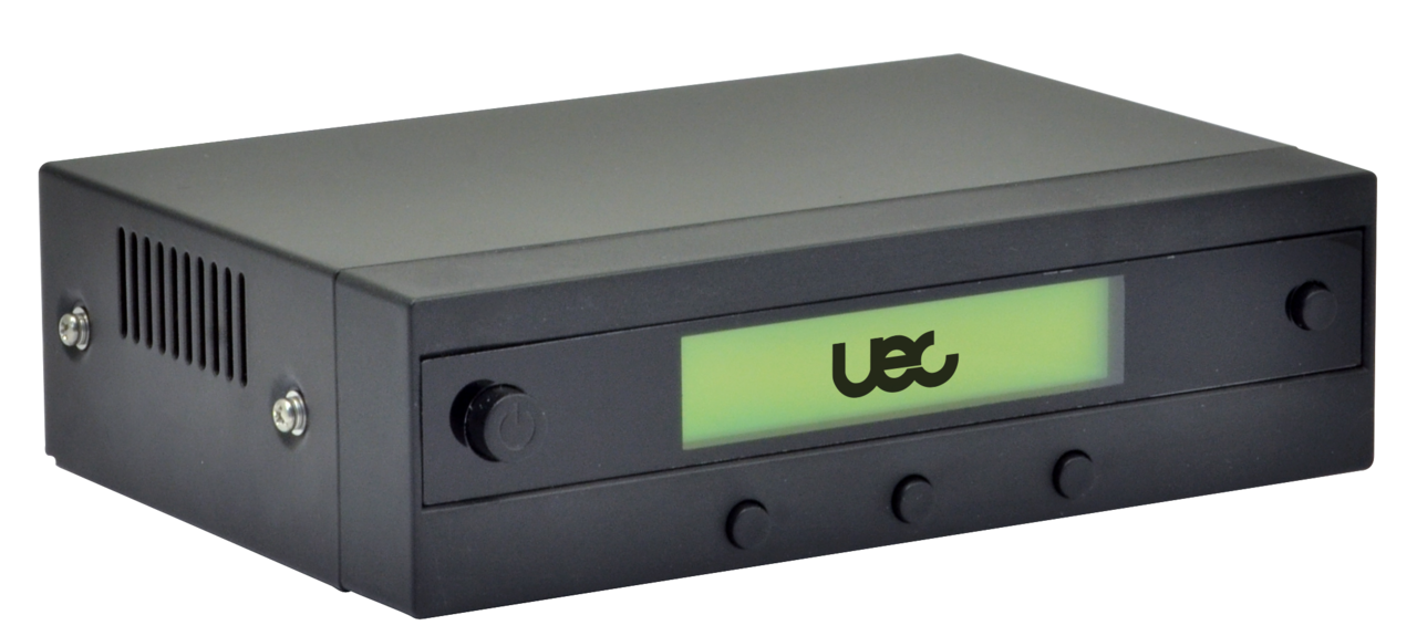 Photo of black stand alone indoor unit
